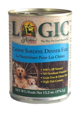 Nature's Logic Canine Sardine Dinner Fare Dog Food (Case of 12)