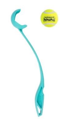 OUTWARD HOUND FLYFETCH LAUNCH A BALL BLU LG