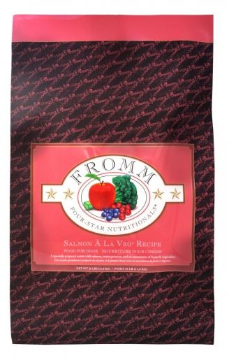 Fromm Four Star Salmon a La Veg Recipe Dry Dog Food - 26 Lb Bag