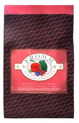 Fromm Four Star Salmon a La Veg Recipe Dry Dog Food - 26 Lb Bag