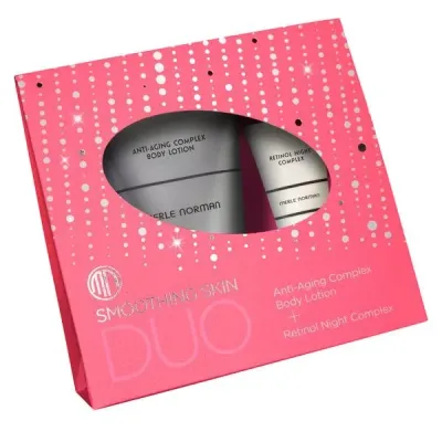 Merle Norman Smoothing Skin Duo Bundle on a white background