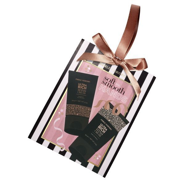 Merle Norman Soft & Smooth Hands on a white background. 