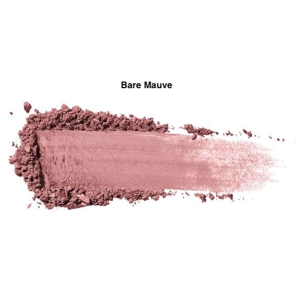 Merle Norman Lasting Cheekcolor in the Bare Mauve shade on a white background.