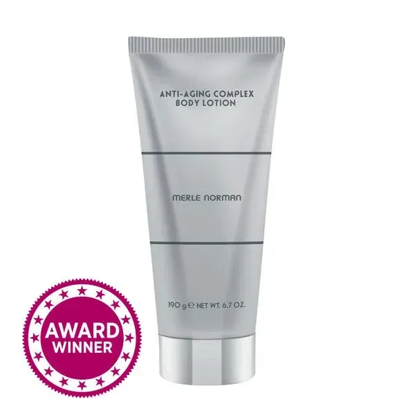Anti-Aging Complex Body Lotion Anti-Aging Complex Body Lotion on a white background with an award winner badge.