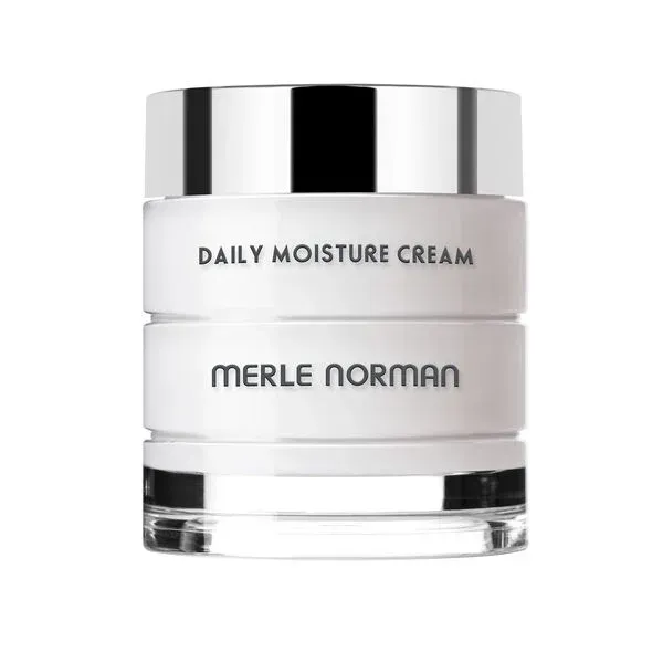 Merle Norman Daily Moisture Cream on a white background.