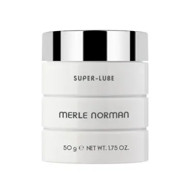 Merle Norman Super-Lube on a white background.