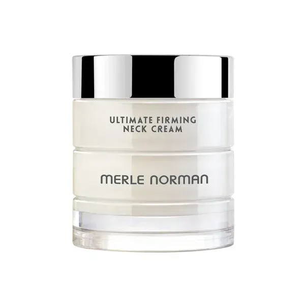 Merle Norman Ultimate Firming Neck Cream on a white background.