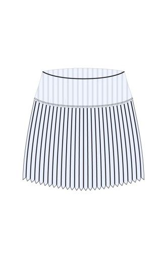 CLUB MICRO PLEATED SKORT, Colour: BRILLIANT WHITE, Size: XSREG