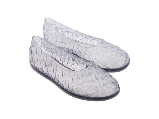 MELISSA POSSESSION BALLERINA, Colour: Clear, Size: 6