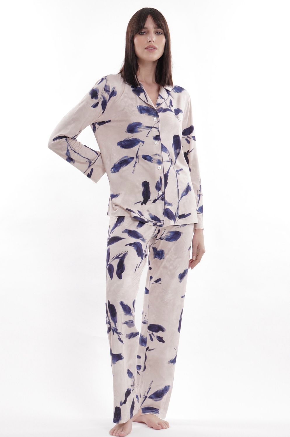 VERDIANI PAJAMAS VISCOSE PRINT