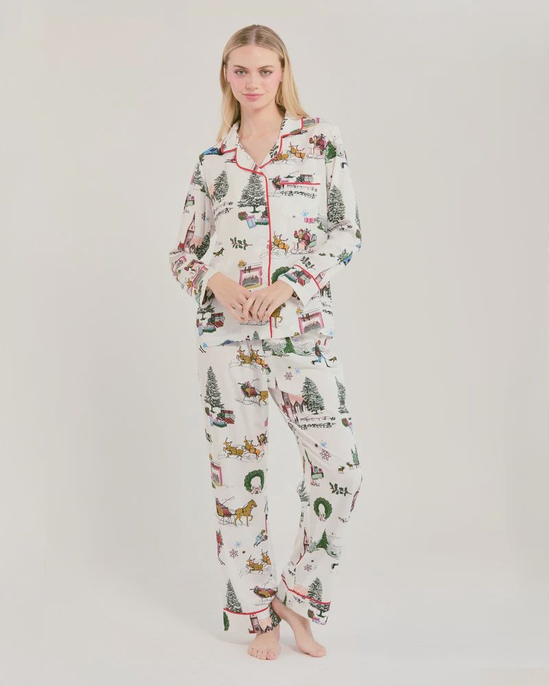 HOLIDAY TOILE LONG PJ