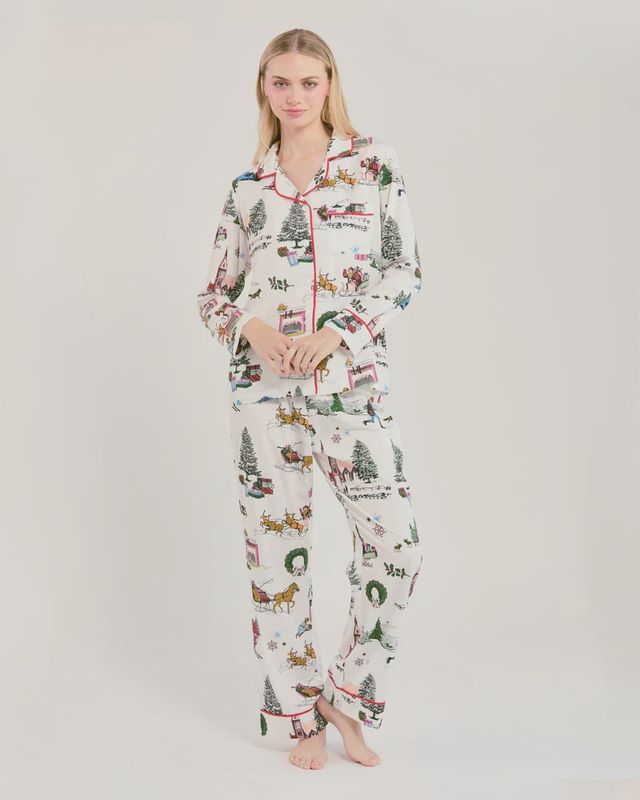 HOLIDAY TOILE LONG PJ