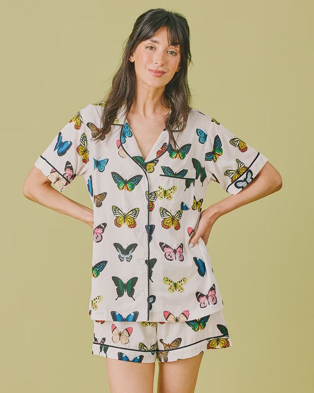 MARIPOSA PAJAMA SHORT SET