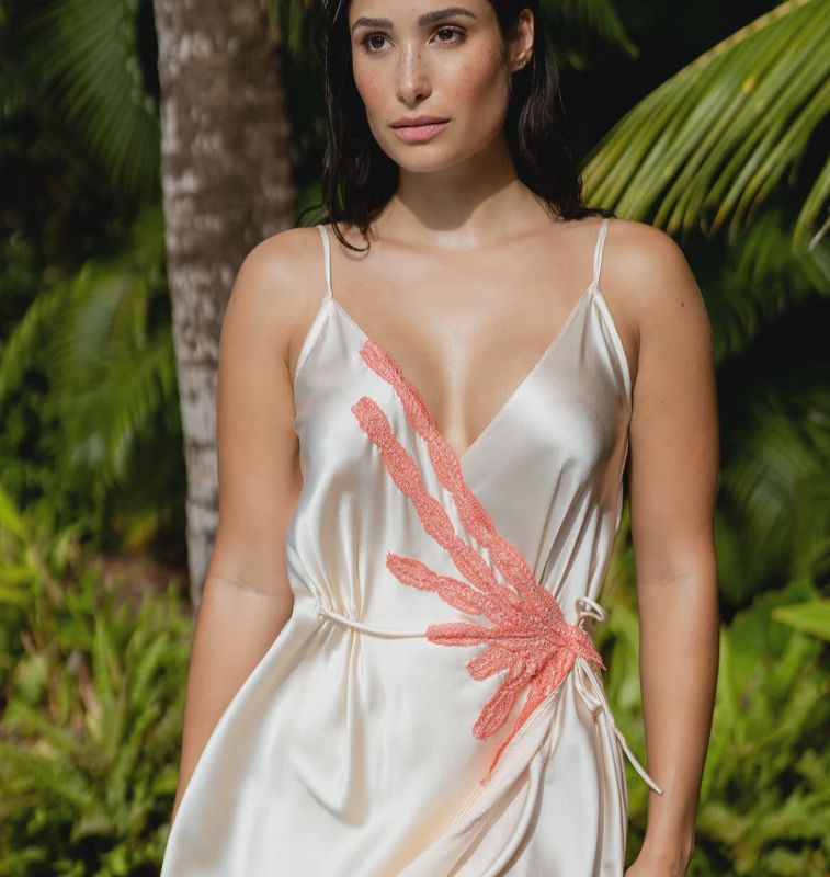 SPLASH SILK VISCOSE NIGHT WRAP