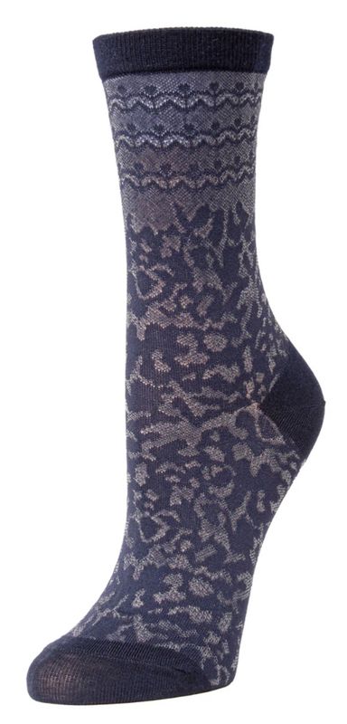Natori Dainty Mix Cotton Blend Crew Socks