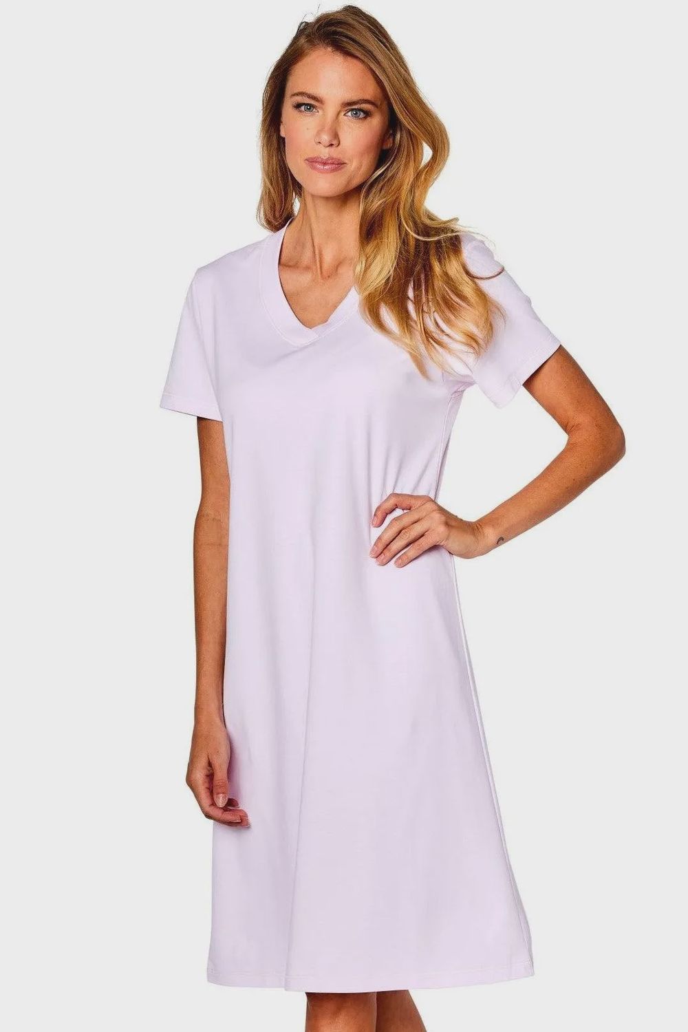 ELLE SHORT SLEEVE GOWN
