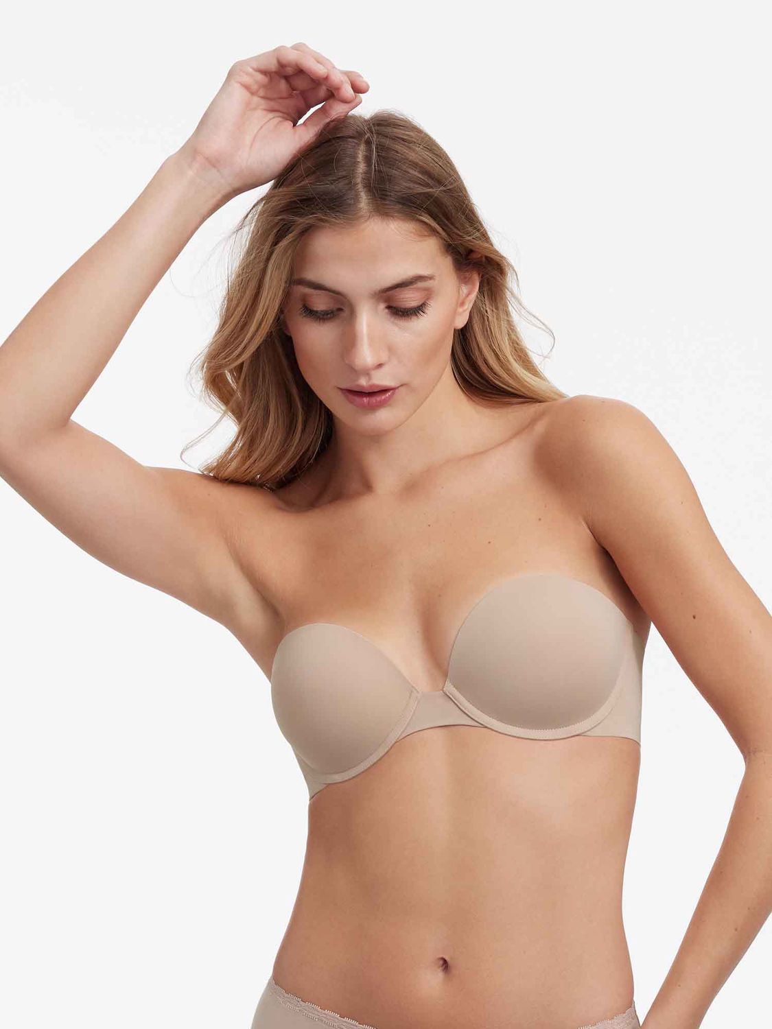 Breathless Strapless Plunge