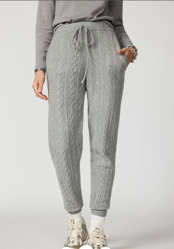 Cable Knit Jogger