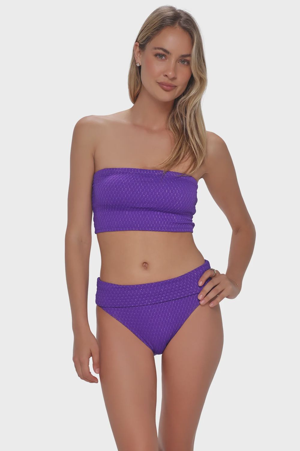 Lurex Shellie Tube Top