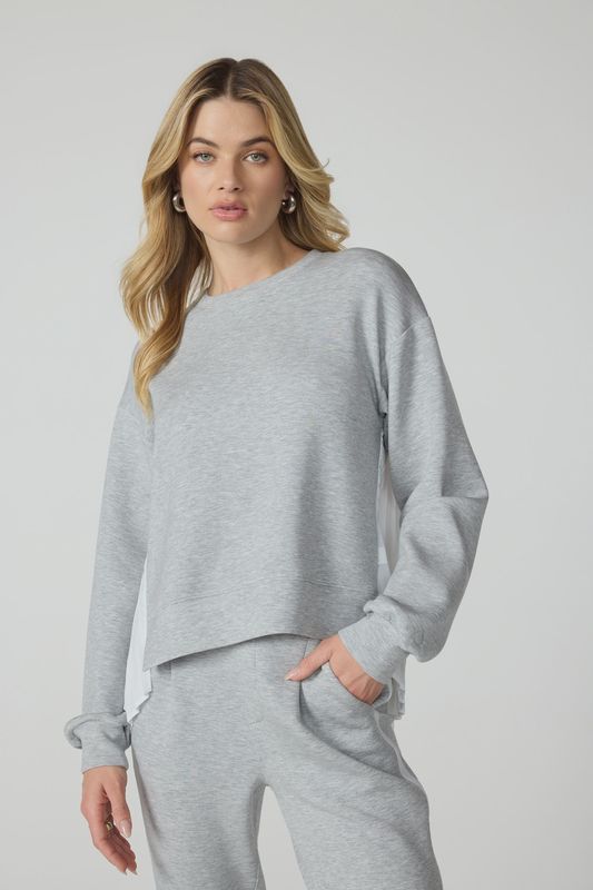 Dreamwave Crew With Pleated Back