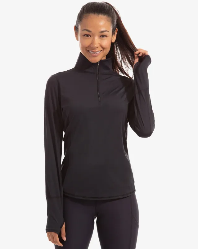 RELAXED MOCK ZIP TOP