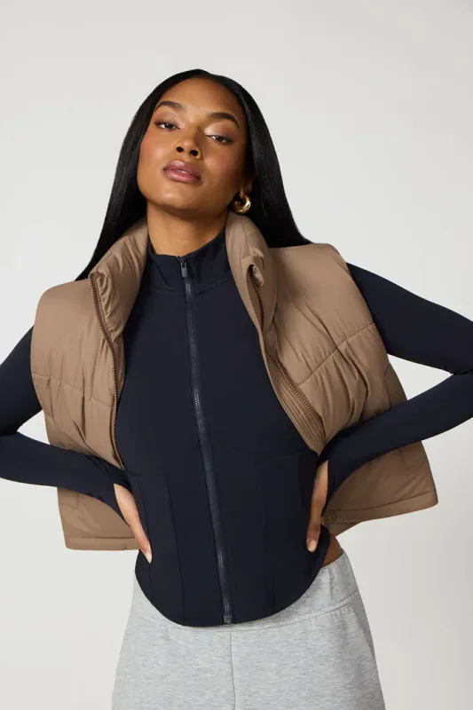 SCULPT CORSET FULL ZIP