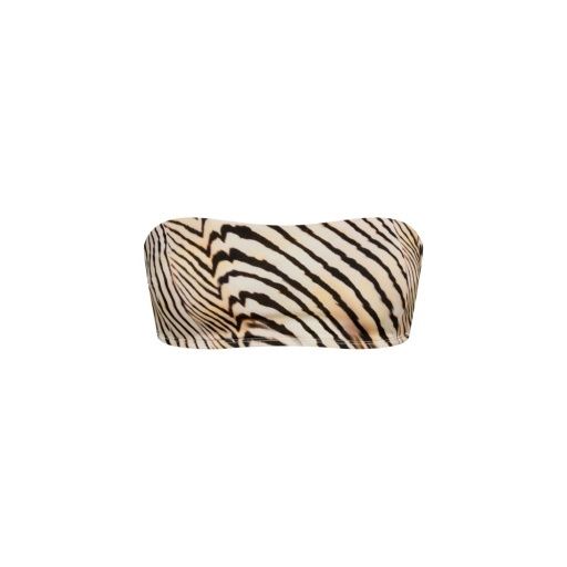 Nala Bandeau, Color: Shell Stripe, Size: XS