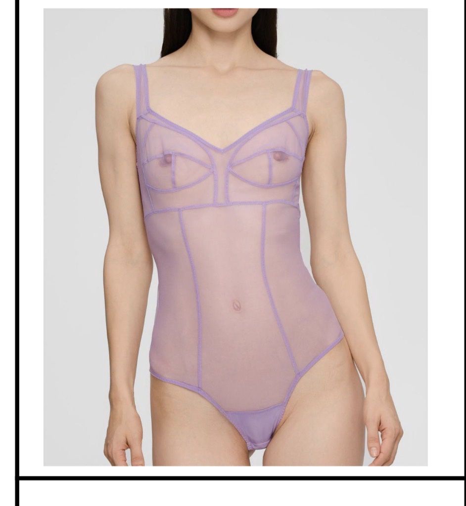 SCULPT BI-STRECH SHEER BODYSUIT