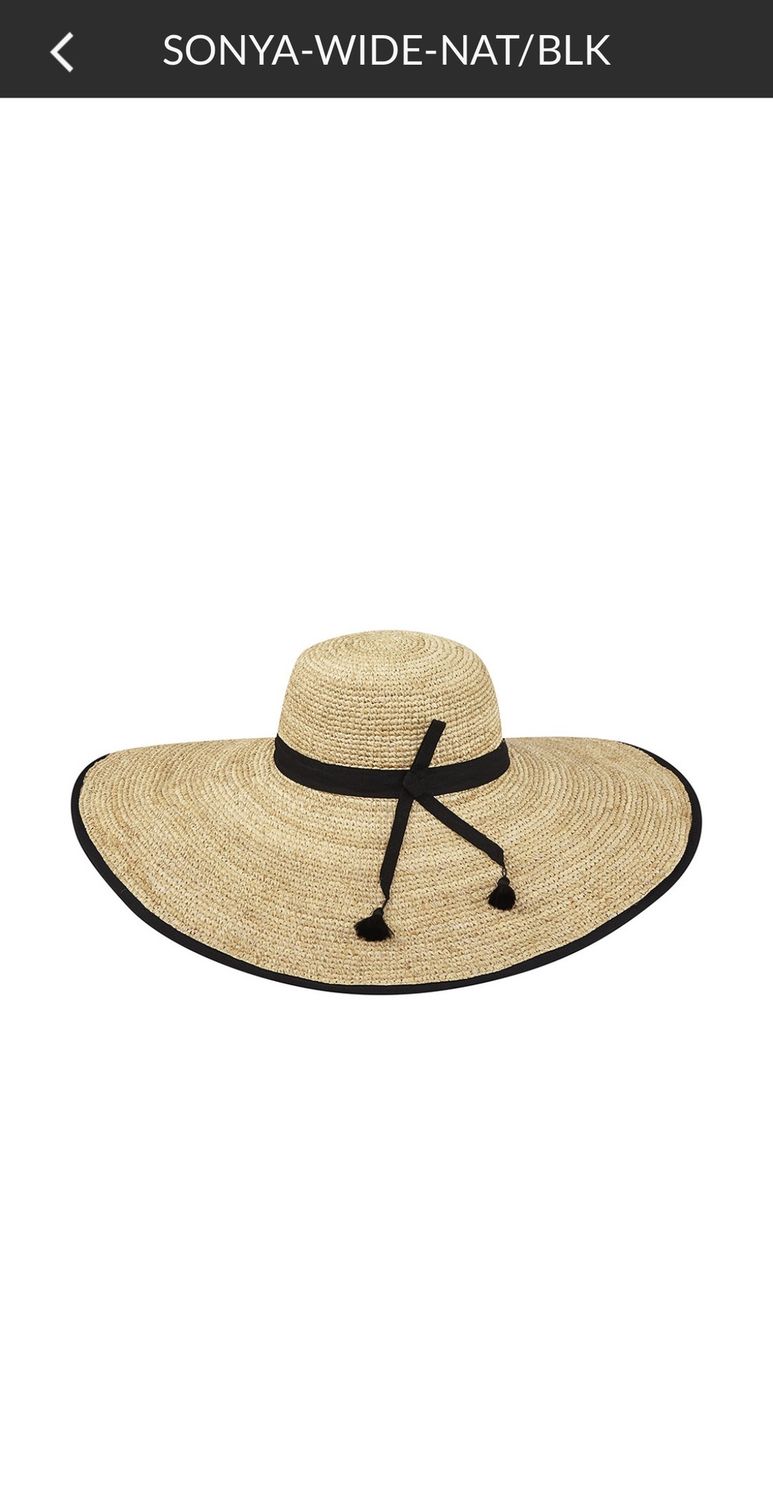 Sonya Wide Natural/Black