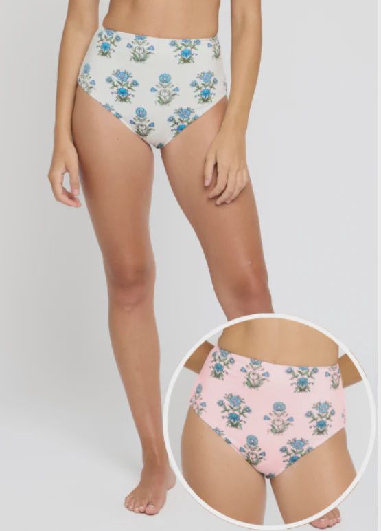 Vanessa Reversible High Hipster Bottom in Party on Prairie