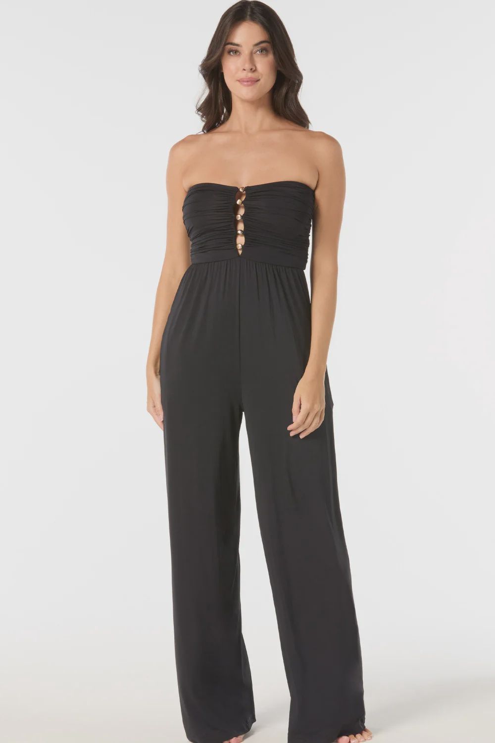 Carmen Marc Valvo Strapless Cover-up