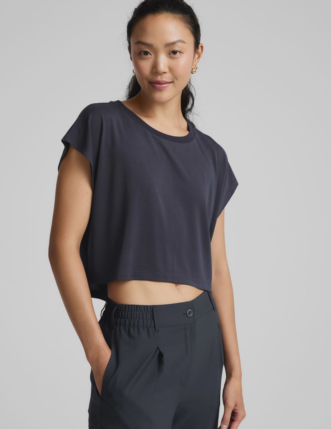 Studio Luxe Cropped Tee