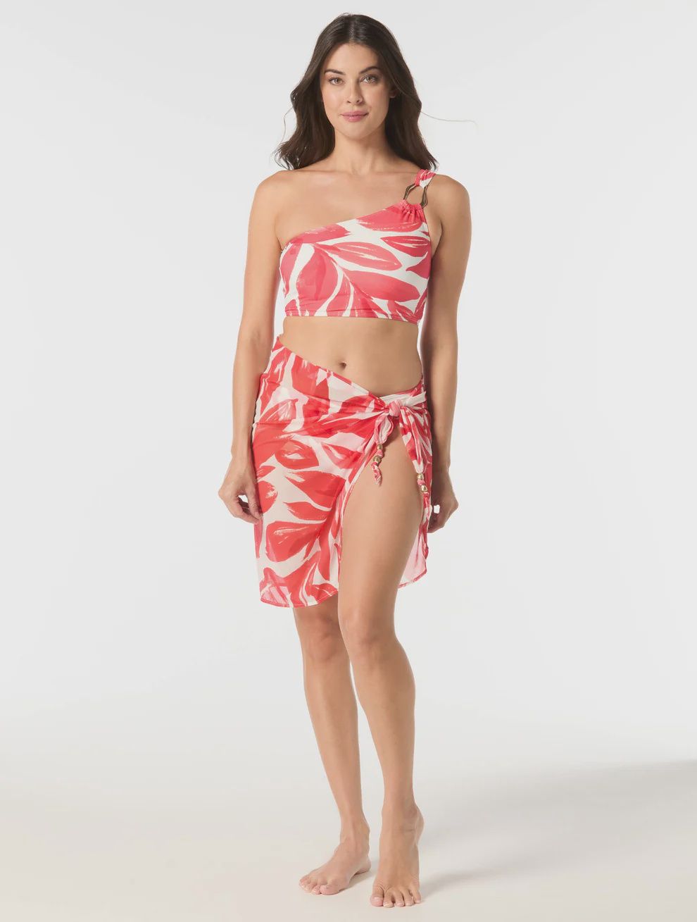 Carmen Marc Valvo Short Pareo Cover Up