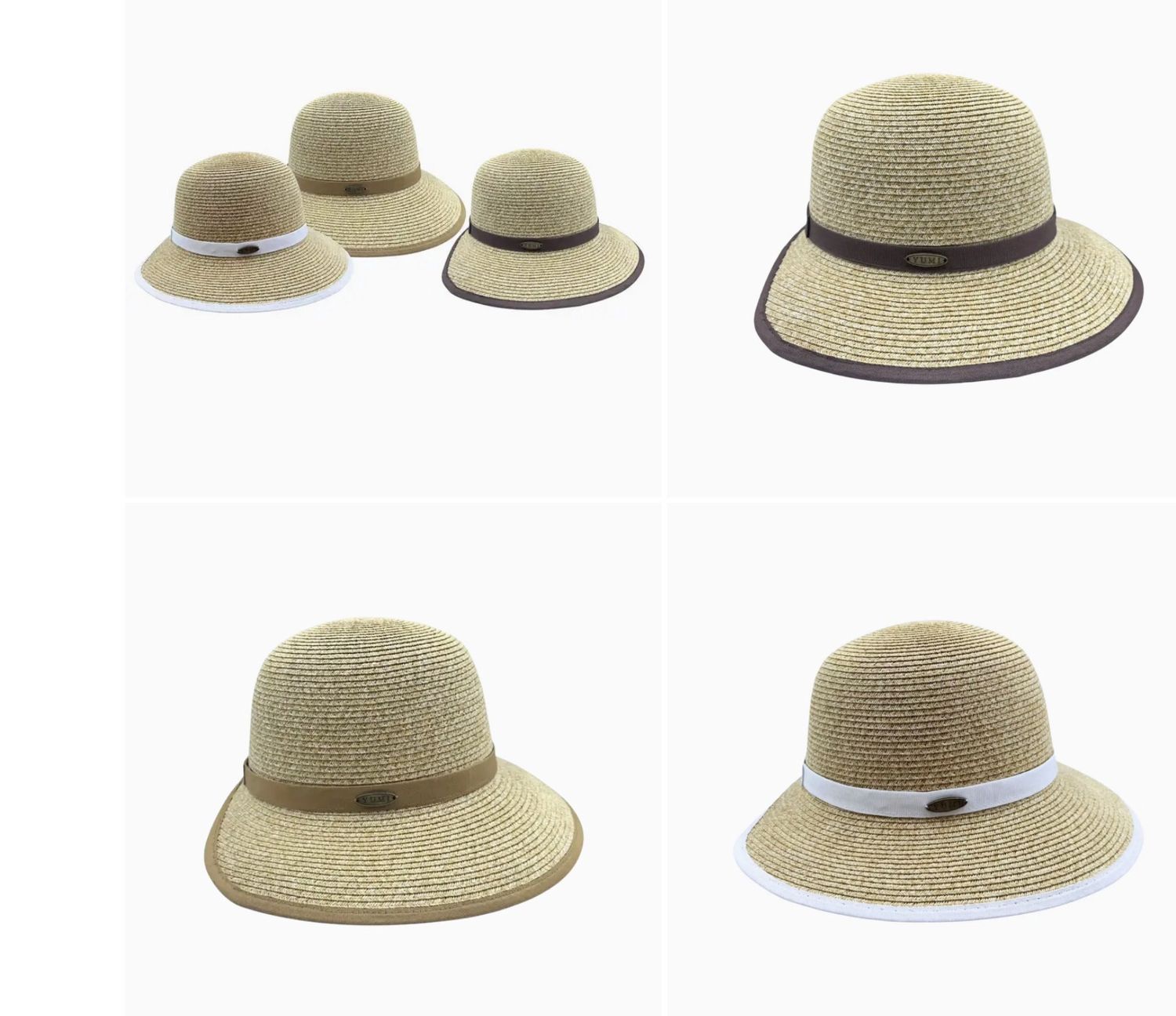 Women’s Backless Packable Straw Hat