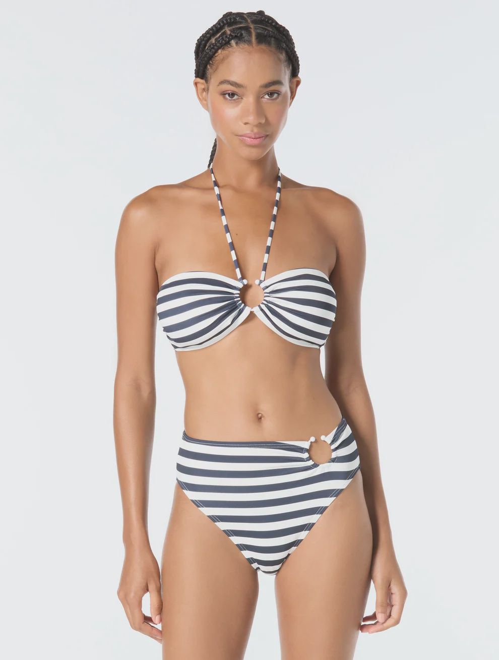 Michael Kors Halter Bandeau Bikini Top