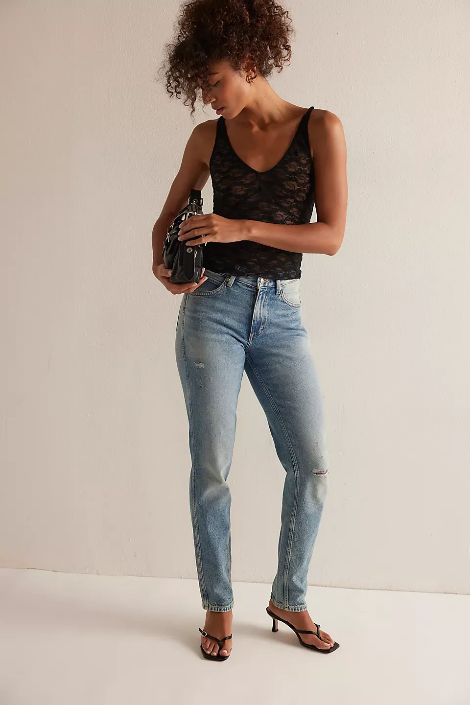 Stretch Lace Vintage Tank