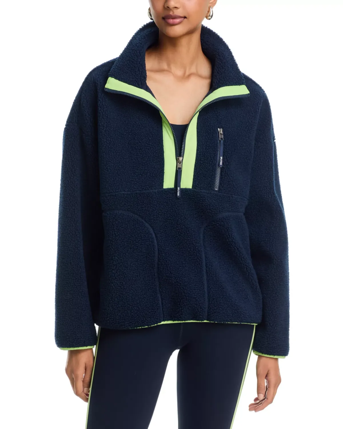 Reese Sherpa Half Zip Pullover