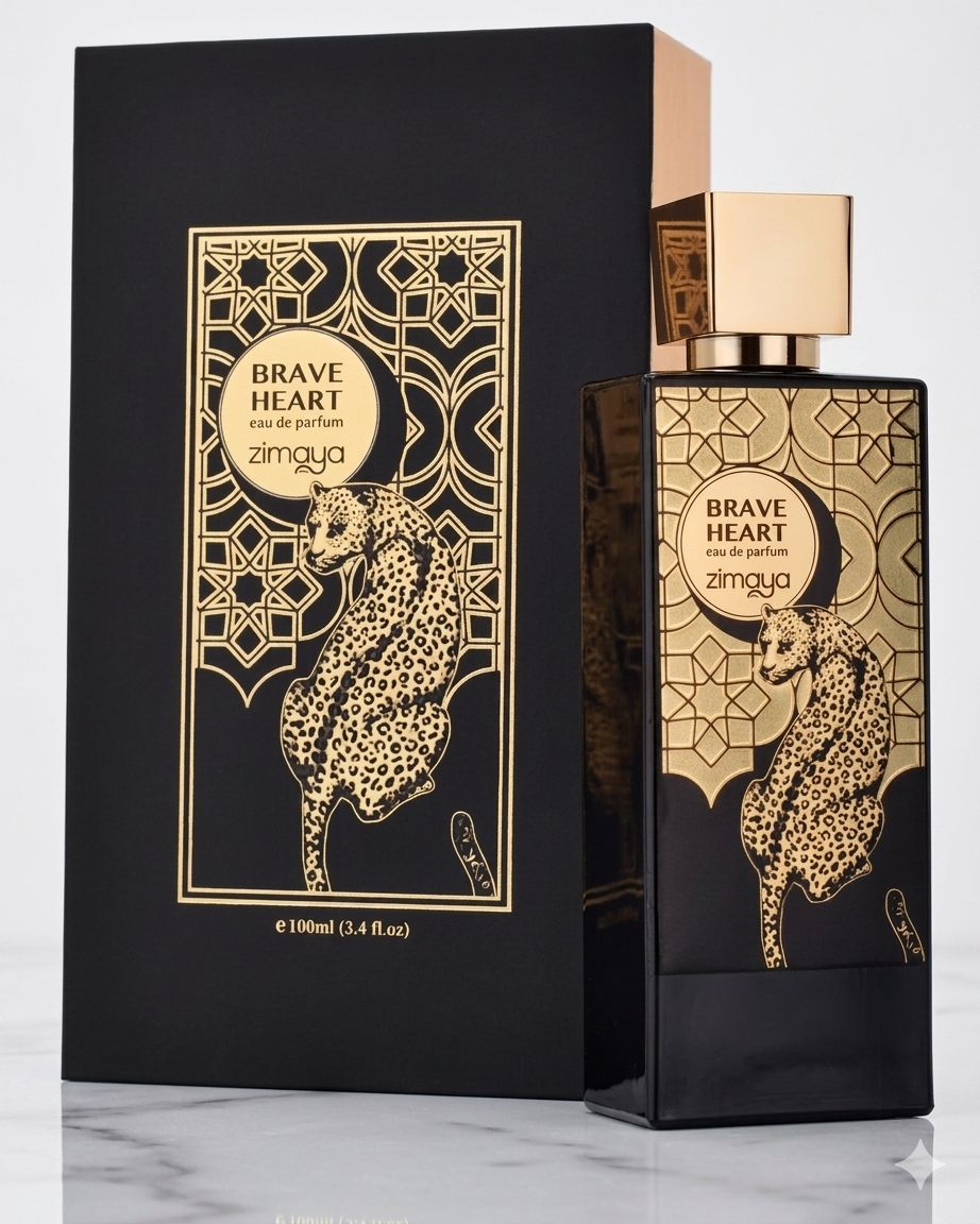 AFNAN ZIMAYA "BRAVE HEART" EDP SPRAY 3.4 floz