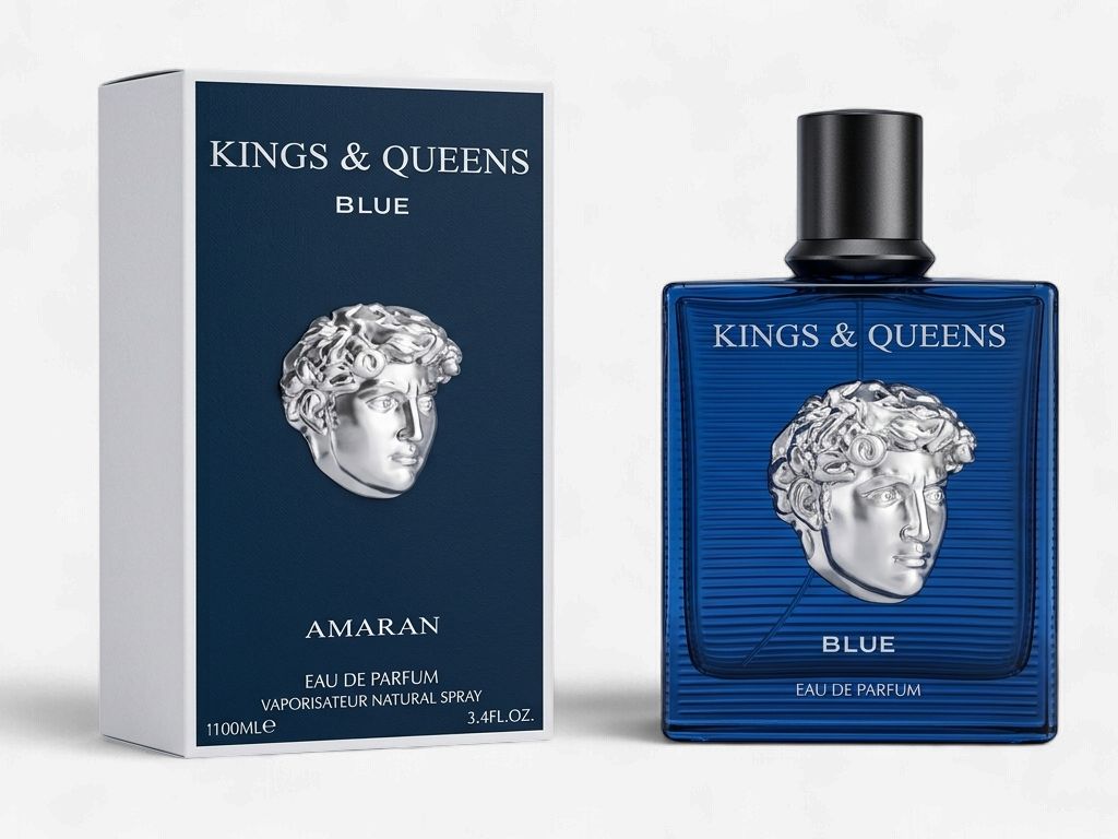 AMARAN NICHE KINGS &amp; QUEENS BLUE EDP 3.4 floz