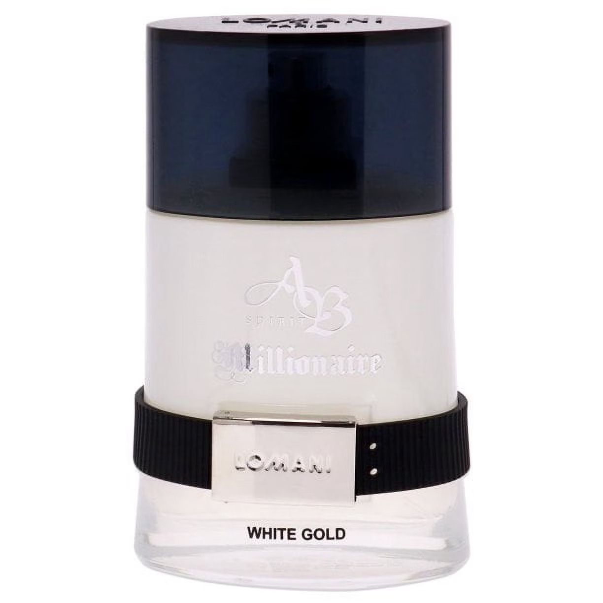 LOMANI AB SPIRIT MILLIONAIRE WHITE GOLD(M)EDP (LI FREE) 3.3 floz