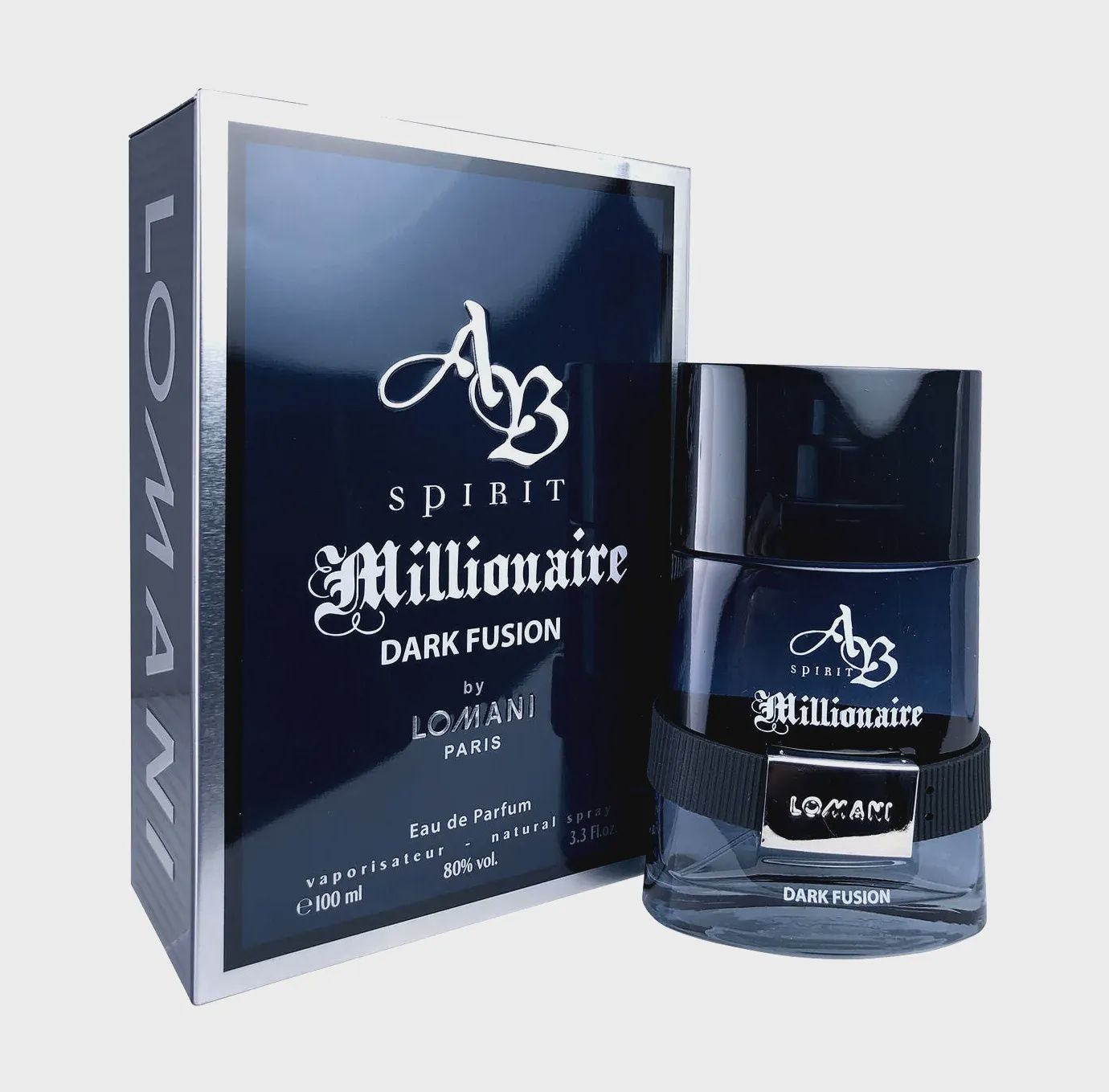 LOMANI AB SPIRIT MILLIONAIRE DARK FUSION(M)EDP (LI FREE) 3.3 floz