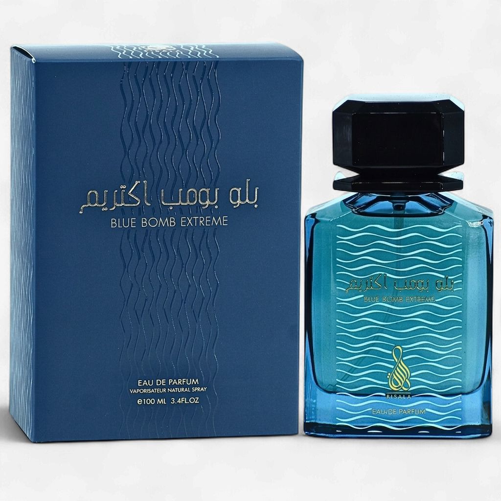 RISALA BLUE BOMB EXTREME EDP  3.4 floz