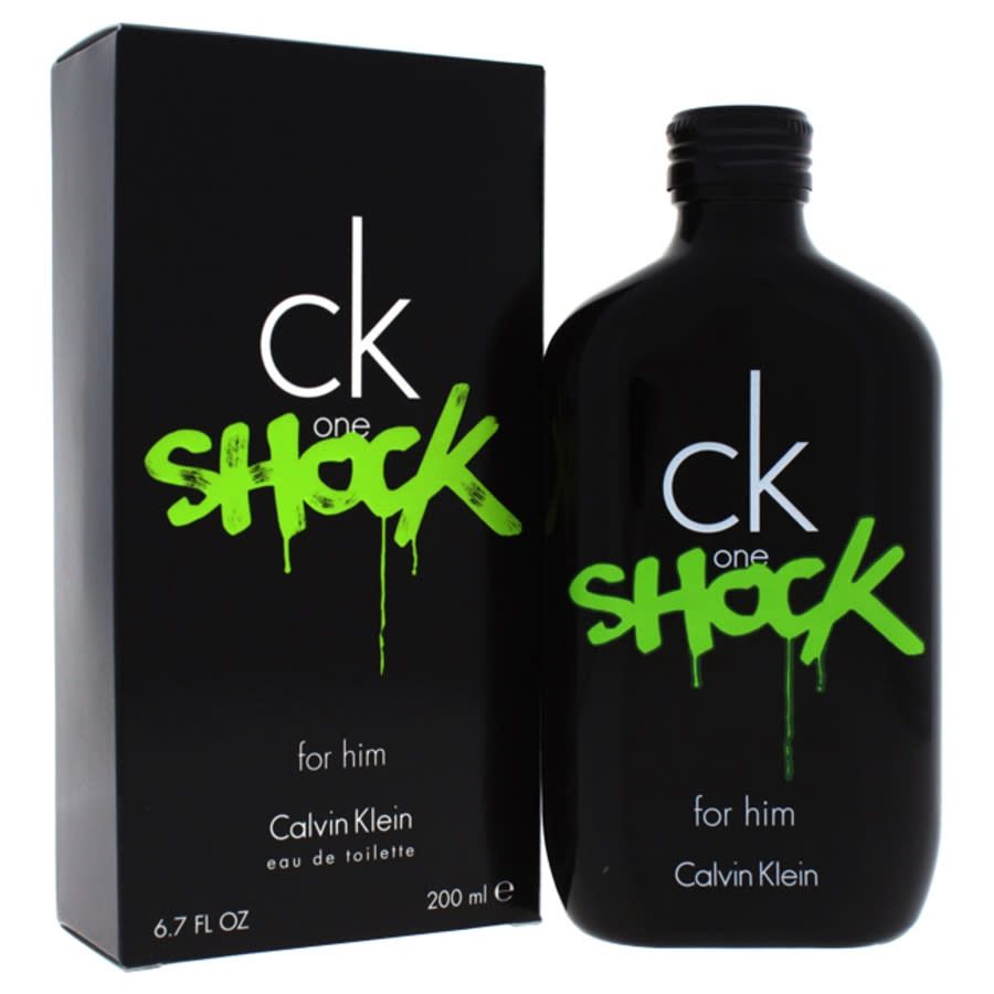 CALVIN KLEIN SHOCK(M)EDT (LI FREE) 6.7 floz