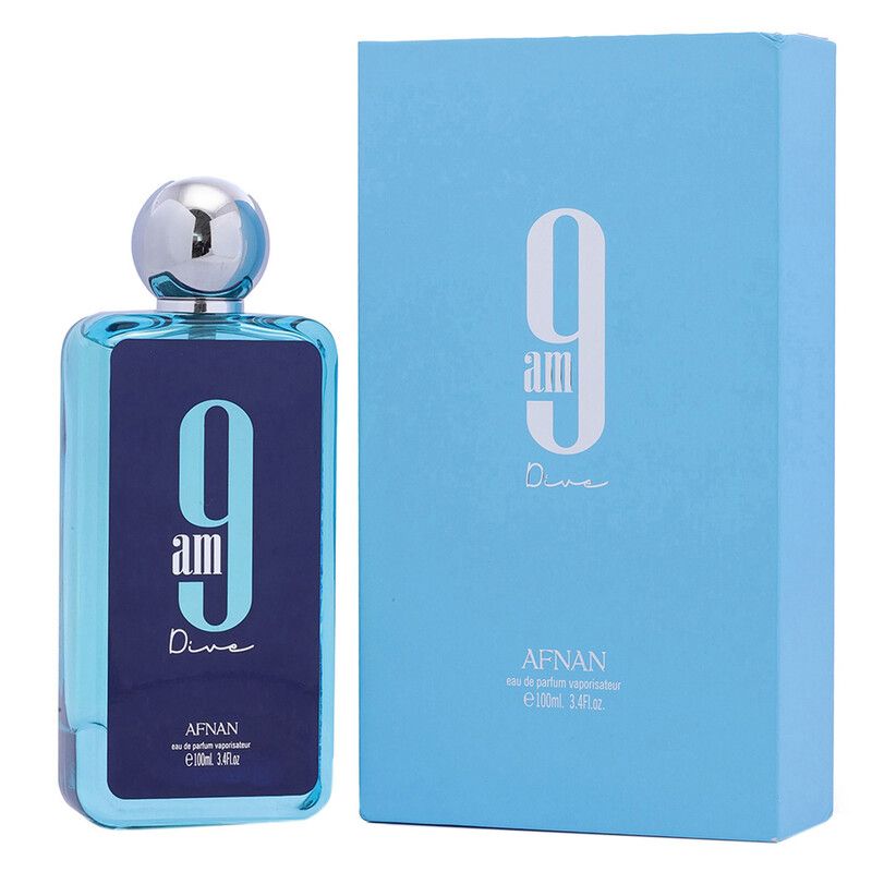 AFNAN 9AM DIVE EDP BLUE 3.4 floz