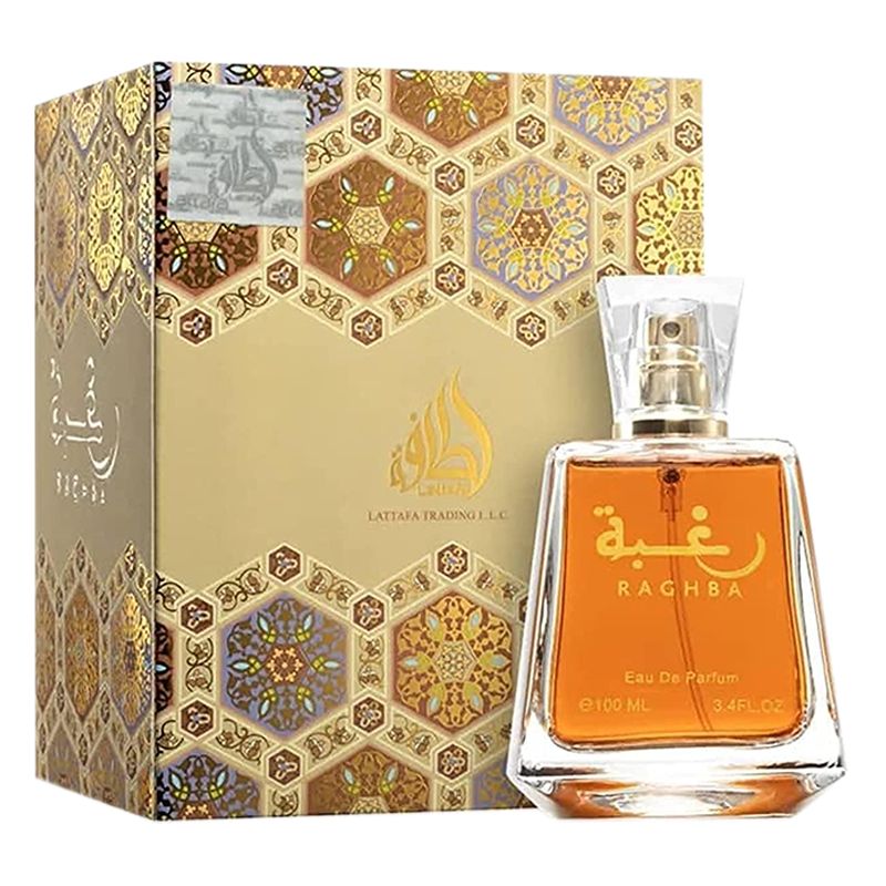 LATTAFA RAGHBA EAU DE PARFUM 3.4 floz
