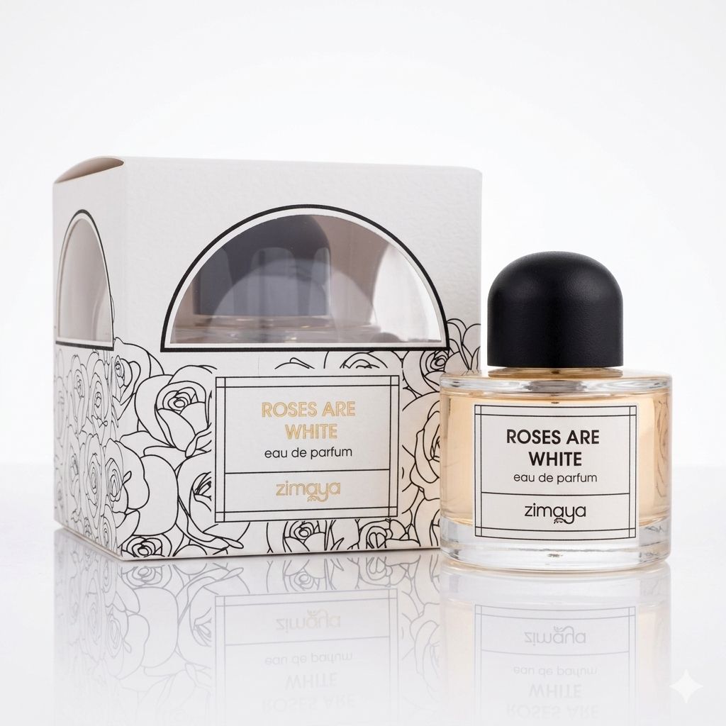 AFNAN ZIMAYA "ROSES ARE WHITE" U EDP 3.4 floz