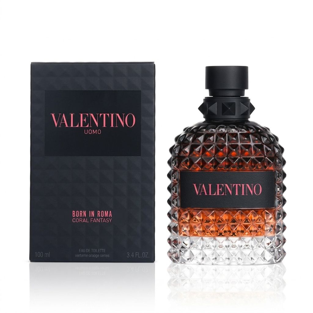 VALENTINO BORN IN ROMA CORAL FANTASY EDT M 3.4 floz