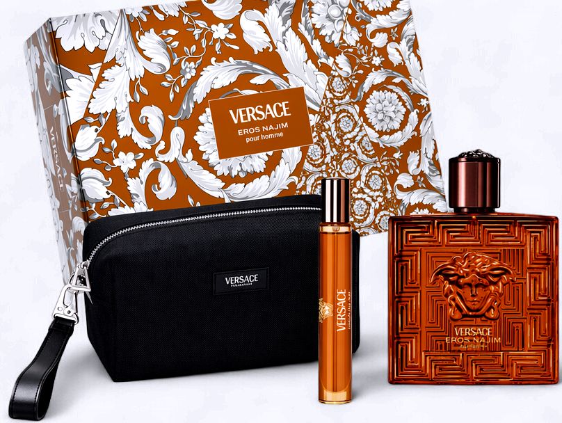 VERSACE EROS NAJIM EDP # PCS SET M  3.4 floz