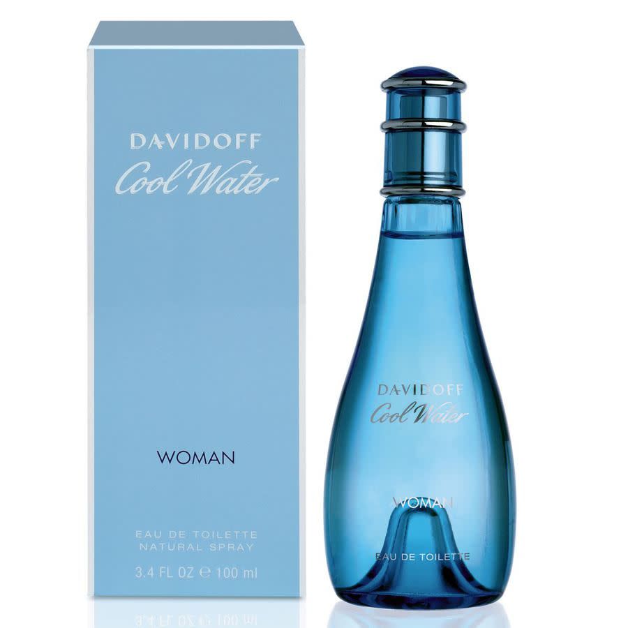 DAVIDOFF COOL WATER WOMAN EDT 3.4FLOZ