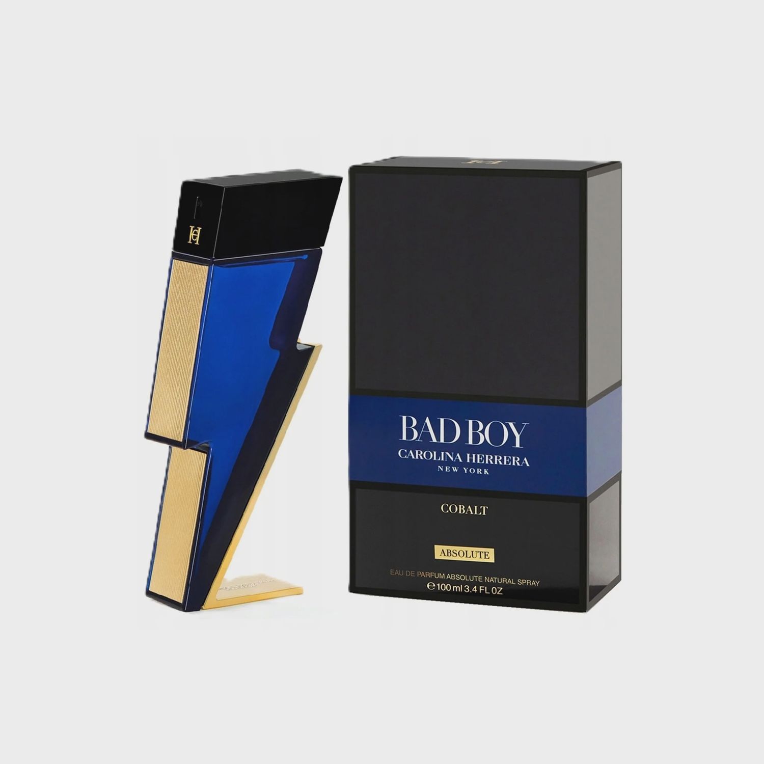 CAROLINA HERRERA BAD BOY COBALT ABSOLUTE 3.4floz EDP